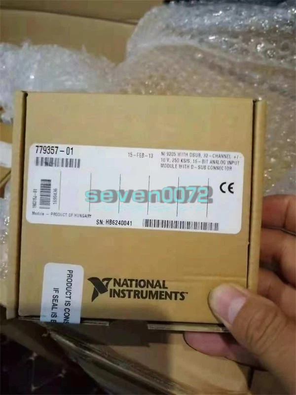 1X NOVO módulo de entrada analógica National Instruments NI 9205 779357-01 cDAQ NI-9205 - Imagem 1 de 1