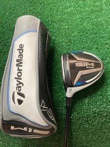 Left Handed TaylorMade Golf Club SIM MAX 15* 3 Wood Stiff FujiVentus Blue FW 5 - Picture 1 of 7
