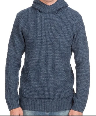 Volcom Men's Capsule Snorkel Neck Wool Pullover Sweater - Sea Navy Blue M - Image 1 of 4