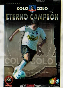 Chile SALO Colo Colo Eterno Campeon Team Soccer Sticker pack - Picture 1 of 2