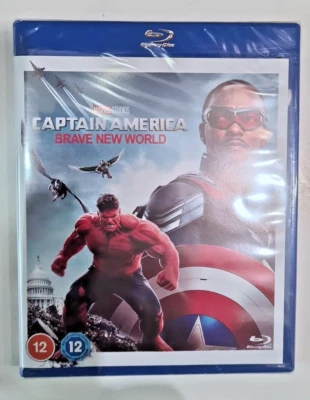 BLU-RAY  CAPTAIN AMERICA BRAVE NEW WORLD   BRAND NEW SEALED UK STOCK - Image 1 of 2