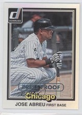 2015 Donruss Inaugural 1981 Edition Press Proof Platinum Blue /199 Jose Abreu
