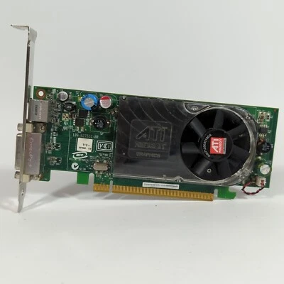 ATI Radeon 2400 XT 256MB DDR2 PCI-E Graphics Card Full Height Tested and Working - Image 1 of 4
