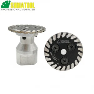 2pcs 40mm / 50mm Mini Diamond Saw Blades with removable 5/8-11 Cutting Discs - Picture 1 of 8