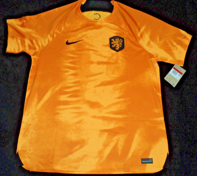 Nike Netherland KNVB Breathe Stadium Home 20/21 T-Shirt Orange