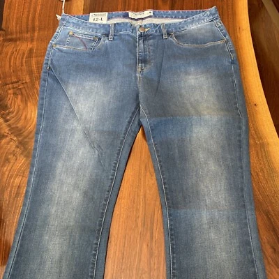 Mountain Khakis Womens Genevieve Jeans Classic Fit Light Wash Organic. 12 Long. - Image 1 of 4