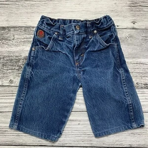 Twenty X Jeans Boys Size 6 Regular Blue Denim Cowboy Western Rodeo Adjustable - Picture 1 of 9