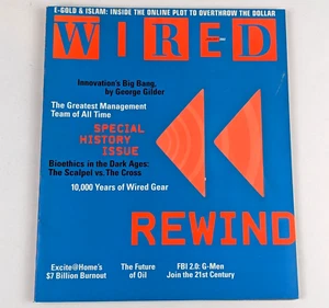 Wired Magazine January 2002 E-Gold & Islam Plot to Overthrow Dollar ~ No Label - Bild 1 von 3