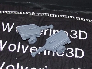 Flames Of War UK Crocodile Trailer Pack Of 2 1/100 15mm FREE SHIPPING - Picture 1 of 3