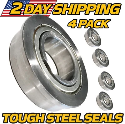 (4 Pk) Подшипник переднего колеса подходит для Cub Cadet 941-3002 741-3002 GT GTX - ОБНОВЛЕНИЕ - Изображение 1 из 4