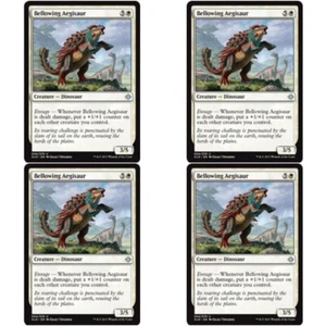 4 x BRAMIDO AEGISAUR NM Ixalan MTG Blanco - Dinosaurio Unc - Imagen 1 de 1