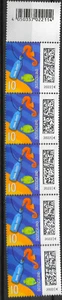 2022 Deutschland Mi. Mi. 3723 R**MNH große EAN Cod. Welt der Briefe Flaschenpost - Bild 1 von 3