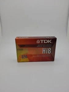 TDK Hi8 MP 120min Camcorder Video Tape P6-120HP Japan NEW SEALED ONE TAPE. - Picture 1 of 6