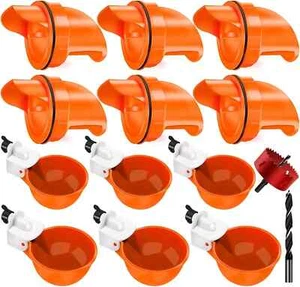 Chicken Feeder No Waste Automatic Poultry Ports Kit Feeders... - Picture 1 of 3