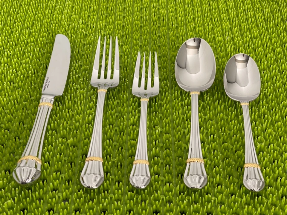 Cubiertos Yamazaki CAROUSELLE GOLD Acero Inoxidable Patrick 18/8 Japón ELECCIÓN Foto 1 de 1