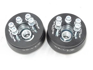 Camber Plates for AUDI 80,81,85,B2,85Q ,PASSAT 32,33 - ADJUSTABLE - BLACK - Picture 1 of 3