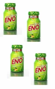 4 x 100g (4 Bottles) ENO Fruit Salt 100g-Fast Relief Frm Acidity-Lemon Flavour - Picture 1 of 2