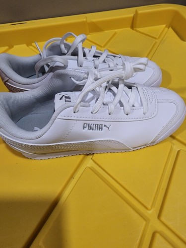 Puma Classic Torino L PS (Taglia Gioventù 2C) Scarpe da ginnastica atletiche bianche