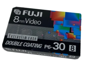 Single Fuji 8mm Video p6-30 min  Extra slim case Double Coating - Picture 1 of 3