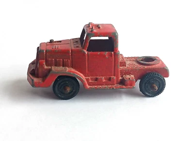 Semirremolque Tootsie Toy 1969 diecast tractor camión rojo muy bonito Foto 1 de 4