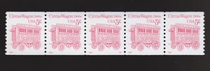 Tinta de etiqueta PNC5 5c Circus S3 EE. UU. 2452Dg MNH F-VF - Imagen 1 de 2