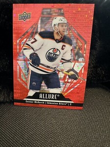 22-23 Upper Deck Allure Red Rainbow Connor McDavid 30