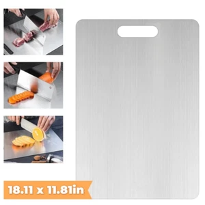 Cutting Board Double-Sided Cutting Boards for Kitchen Camping Fast Shipping - Picture 1 of 12