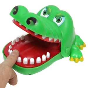 Juguete divertido complicado cocodrilo loco empujando dientes para morder para niños y niños - Imagen 1 de 6