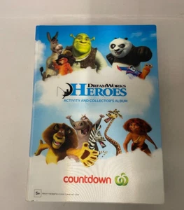 Dreamworks Heroes Activity und Sammleralbum komplett mit Karten (gebunden) - Bild 1 von 6