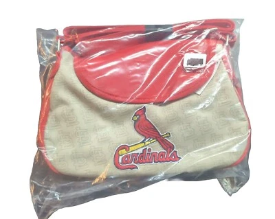 St. Louis Cardinals MLB Curve Saddle Bag Purse Genuine Merchandise NWT Brand New - Image 1 of 3