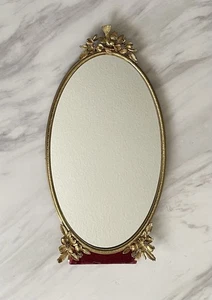 Matson Ormolu 550 freistehender Vogel Hartriegel Kosmetikspiegel Tablett 14" x 7" - Bild 1 von 9