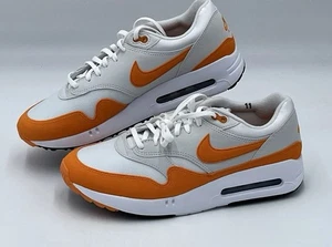 NEW Nike Air Max 1 86 OG "Golf Cleats" White Orange Shoes DV1403-118 Size 11 - Picture 1 of 5