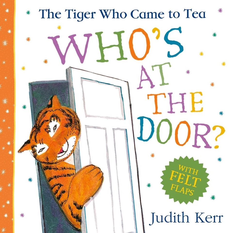 The Tiger Who Came To Tea: Whos at the Door? by Judith Kerr Board Book Book - Image 1 of 1