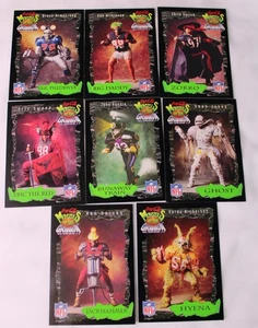 Lot of 8 1994 Coca-Cola Monsters of the Gridiron Football Cards - Bild 1 von 2