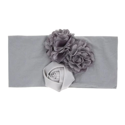 6 PIEZAS Diadema elástica floral rosa bebé recién nacido niña bebé Foto 1 de 4