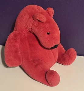 Vintage IKEA Red Polar Bear Plush 14" Retired Stuffed Animal Jellycat Rare - Picture 1 of 4