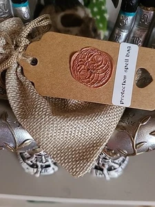 Protection Spell Bag Manifest Pagan Wiccan Wicca - Picture 1 of 3