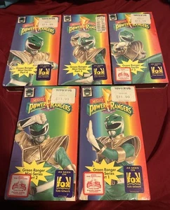 Lot Of 5 Vintage Power Ranger VHS New Sealed - Picture 1 of 1