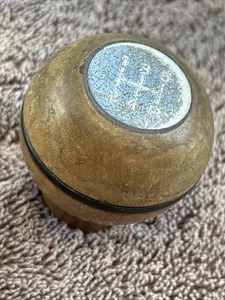 **DESGASTE PESADO** Perilla de cambio manual de madera Saab 900. - Imagen 1 de 13