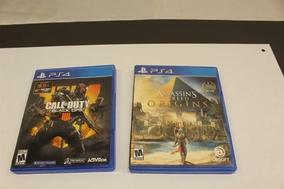 Lote de 2 Videojuegos PlayStation 4 - Call of Duty Black Ops y Assassins Creed Foto 1 de 4