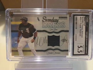 2004 Leaf Sunday Kleid Trikot #sd-1 Frank Thomas - Bild 1 von 3
