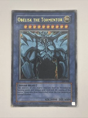 Obelisk the Tormentor (Ultra Rare) GBI-002 Yu-Gi-Oh! Duel Monsters... - Image 1 of 2