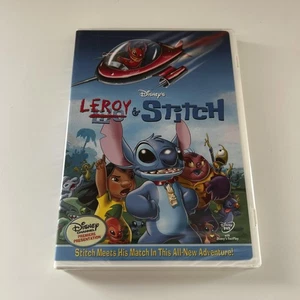 Leroy & Stitch DVD Disney FastPlay NTSC 2006 New Sealed Family Animated Movie - Imagen 1 de 11