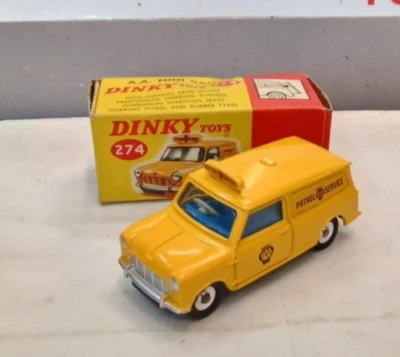 DINKY TOYS 1/45 A.A MINI VAN 274 MADE IN ENGLAND - Immagine 1 di 4