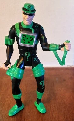 Kenner "Batman Forever" Bazooka Riddler LOOSE 1995 Jim Carrey action figure - Image 1 of 4