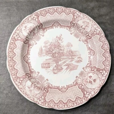 Red Spode Archive Collection Victorian Series Seasons 10.5" Plate - Image 1 of 4