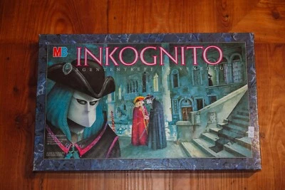 MB Brettspiele, Inkognito, Agentreff In Venedig, Gut Zustand - Bild 1 von 3