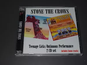 STONE THE CROWS - TEENAGE LICKS & ONTINUOUS PERFORMANCE ANGEL-AIR 2-CD-SET 2015 - Bild 1 von 3