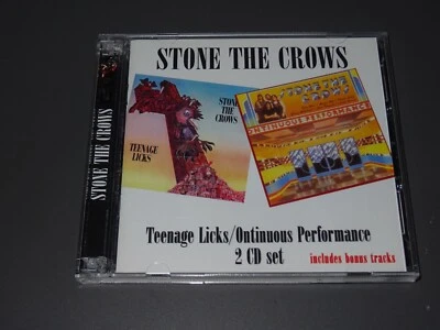 STONE THE CROWS - TEENAGE LICKS & ONTINUOUS PERFORMANCE  ANGEL-AIR 2-CD-SET 2015 - Bild 1 von 3