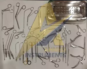 Juego de instrumentos Fess cirugía endoscópica de senos paranasales conjunto de instrumentos ent a+ acero alemán - Imagen 1 de 5